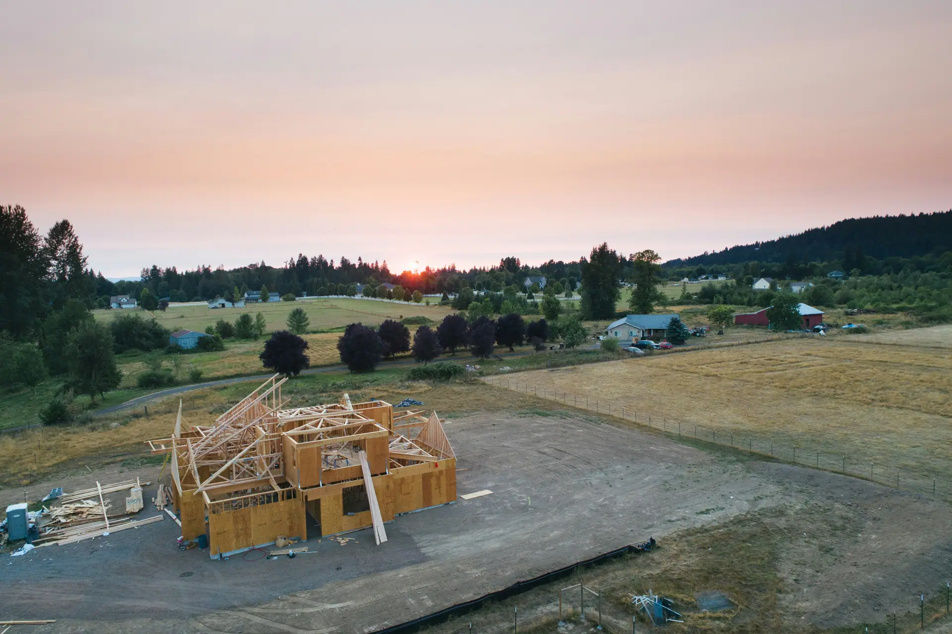 Construction plans and estimating documents
